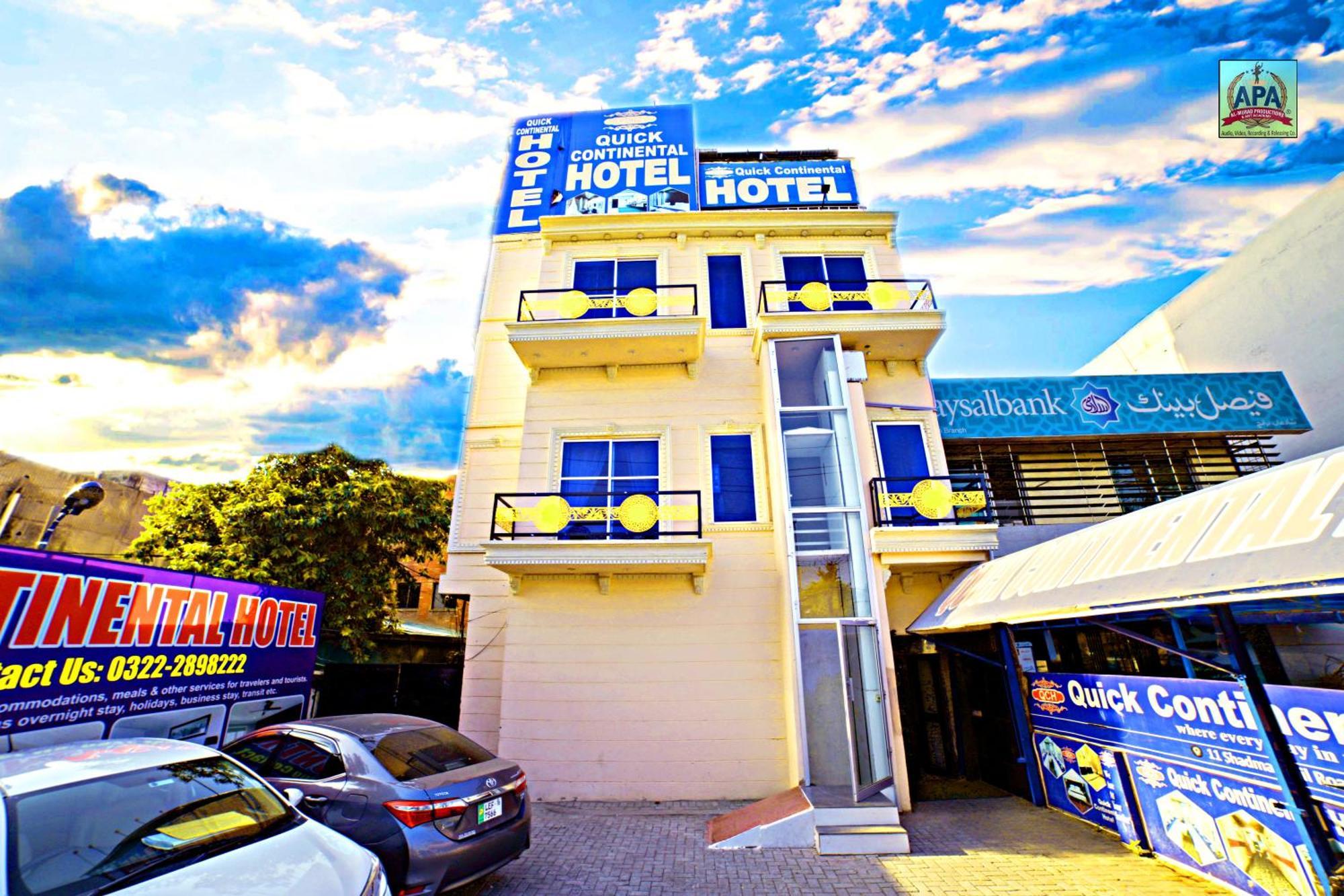 Quick Continental Hotel - Jail Road Lahor Kültér fotó
